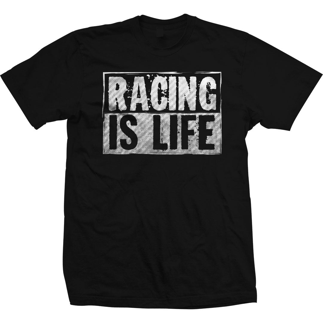 Racing is Life Bundle: T-Shirt, Hoodie &amp; Flexfit Hat