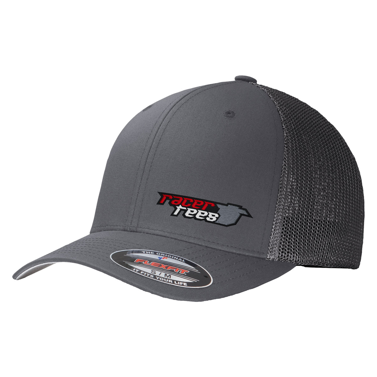 Racer Tees Flexfit Trucker Hat | Graphite