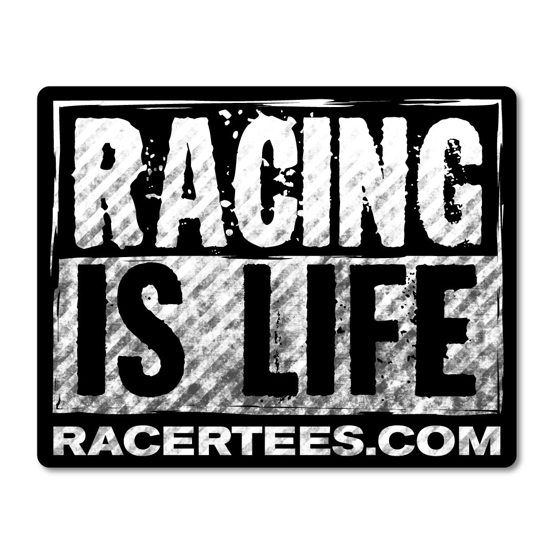 Racing is Life Decal